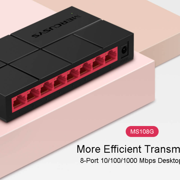 Switch 8 puertos Giga Mercusys