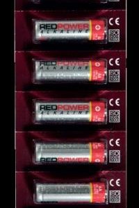 Pila Alcalina AAA RedPower x10u