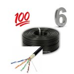 Rollo 100m UTP cat6 cca