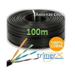 100m cable + 4 balun + 8 dc + fuente + pulpo