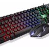 Teclado Gamer y mouse retroiluminado USB