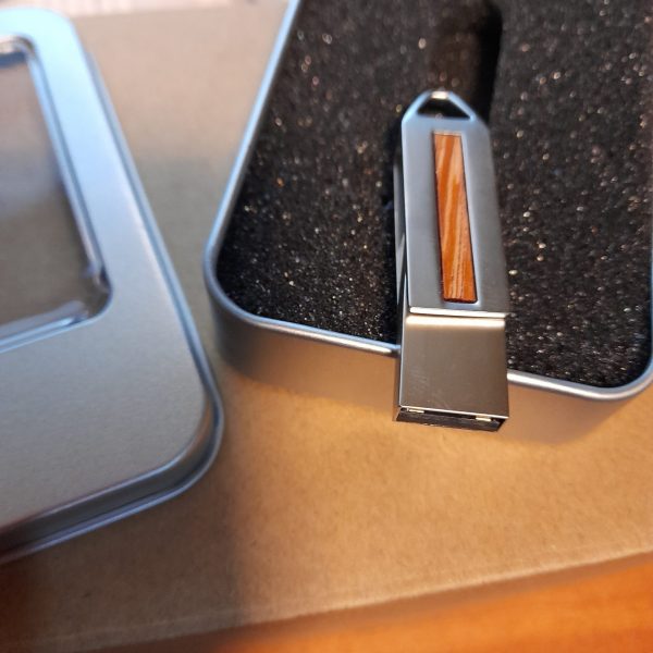 Exclusiva Pendrive, 8g de alumino USB-C