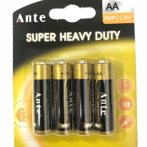 Pila Alcalina AA Ante x4u