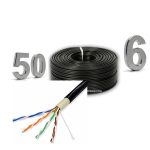 Rollo 50m UTP cat6 cca