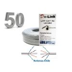 Rollo 50m aleación UTP cat5e