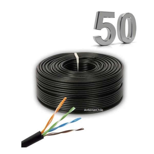 Rollo 50m aleación UTP Cat5e