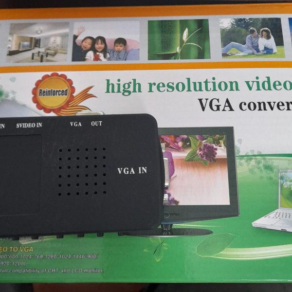 Convertidor RCA y SVIDEO a VGA
