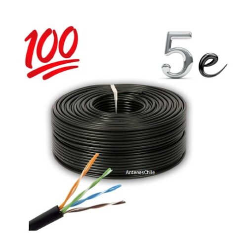 Rollo 100m aleación UTP Cat5e