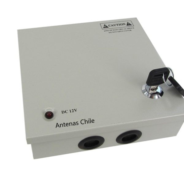 Gabinete DC cámaras 1×4 5A