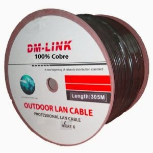 Cable red UTP 6e, exterior Cobre