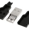 USB conector para armar x 5 unidades - Imagen 2