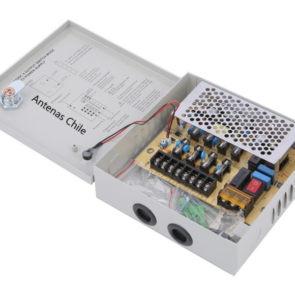 Gabinete DC cámaras 1×4 5A