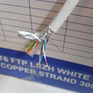 x Metro cat6 FTP blanco CU