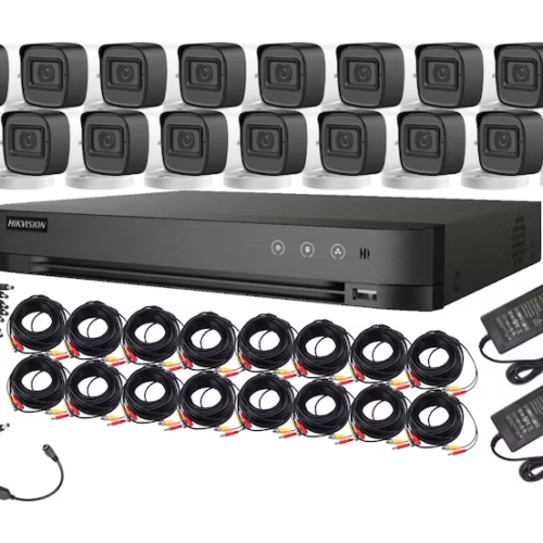 Kit 16 Cámaras Hikvision 1080 FHD Disco 2T