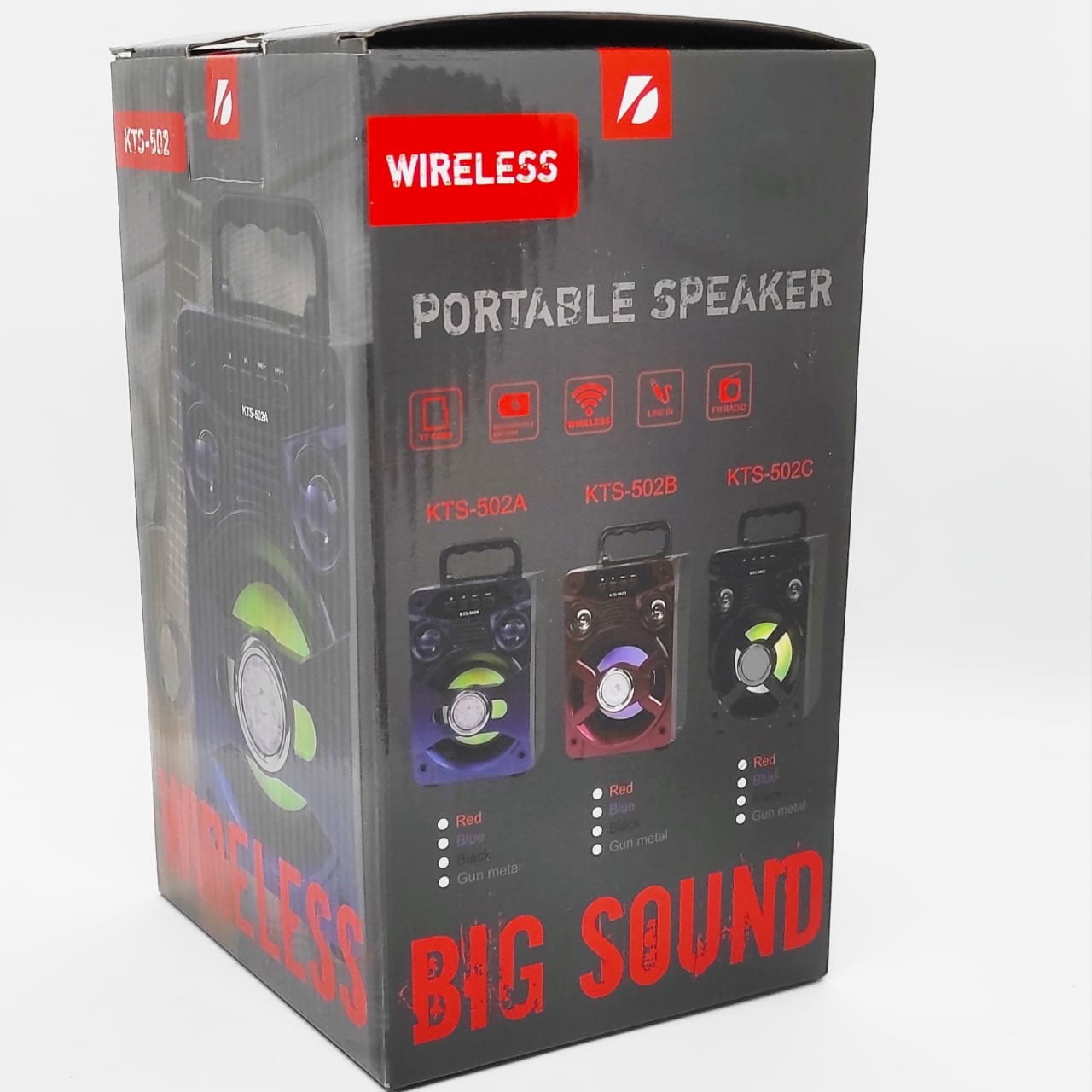 Parlante Bluethoo, USB, TF, Radio - Imagen 7