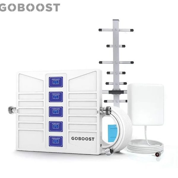 Amplificador señal celular 2G 3G 4G 5bandas