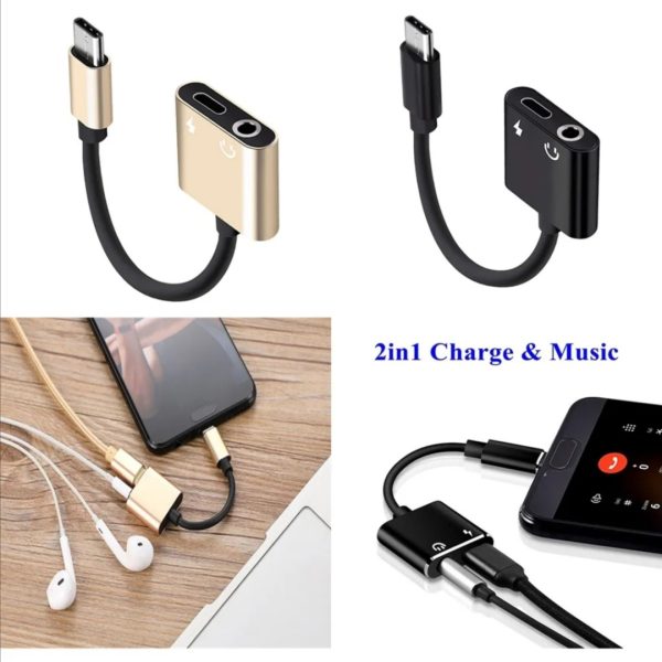 Carga y audio tipo C