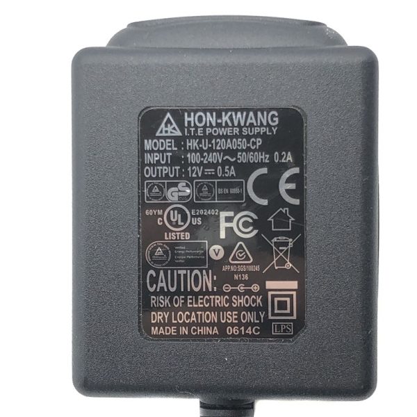 Fuente de poder 12v 0,5A