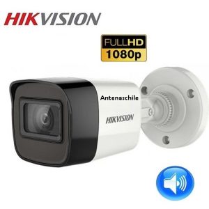 Kit 4 Cámaras Hikvision FHD 1080p Disco 1T Audio