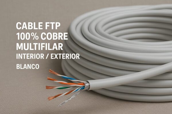 Cable de red FTP categoría 6 cu Multifilar - Imagen 3