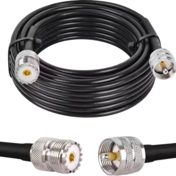 Cable Coaxial Pl259 so239 20m