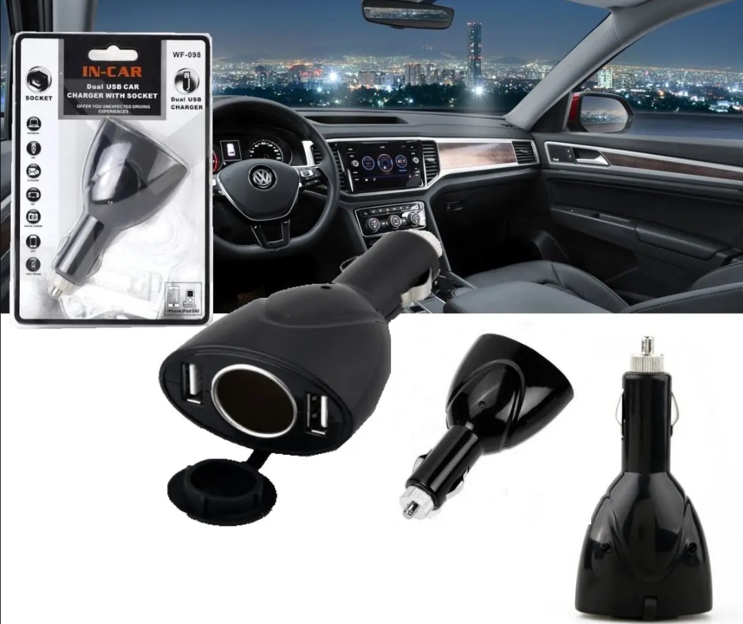 Cargador auto 2 usb - Imagen 4
