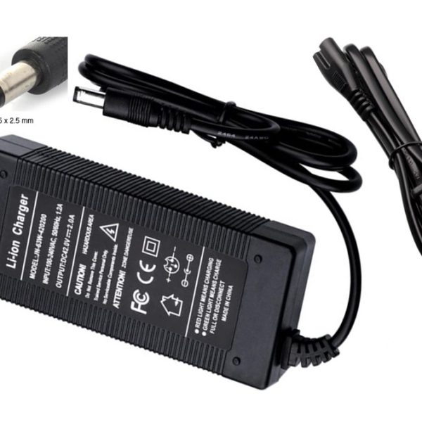 Cargador de scooters eléctricos 42v 2A punta H
