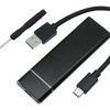 Case cofre Externo Disco Ssd M.2 Sata Ngff Usb C A Usb 3.0