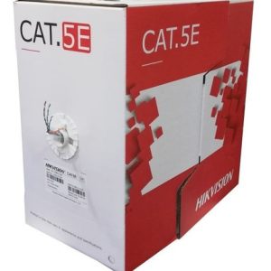 Cable utp Cat5e exterior 305m 100% cobre Hikvision