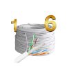 x Metro cat6 FTP blanco CU