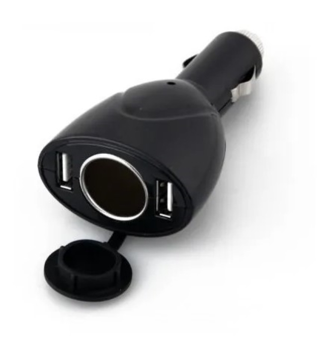 Cargador auto 2 usb