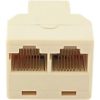 Adaptador Copla Rj45 x 3 bocas