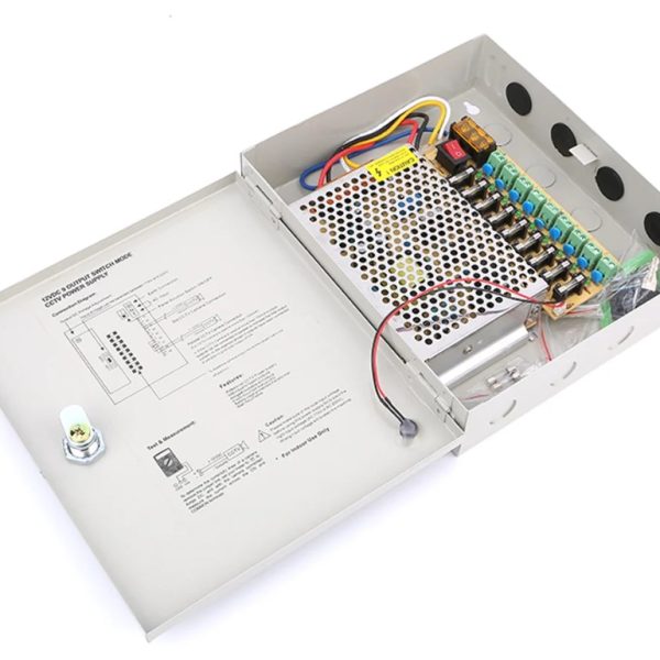Gabinete DC cámaras 1×9 10a