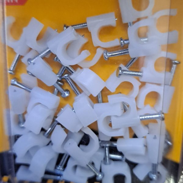 Grampa plástica x 30u 6mm