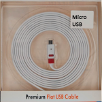 Cable Carga Sincro Datos micro usb 3mt