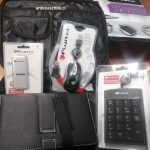 Funda Teclado 7, 8″ mouse, hub, numérico, otg, bolso