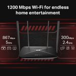Router Gigabit Wifi Dual Band Mercusys Ac1200 Ac12g