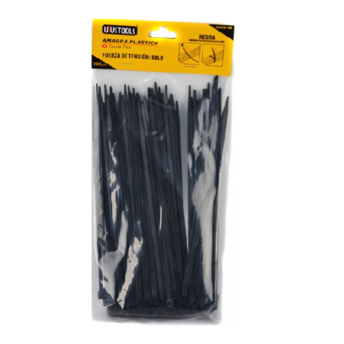 Amarra Plástica 4.8 x 250 m x 100u