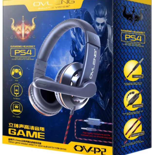 Audífono OV-P2 Para Juego/pc/ps4