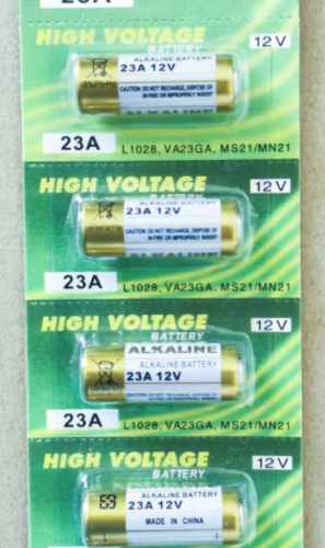 tira (5) Pilas 23A 12v