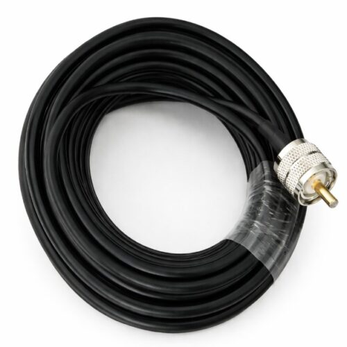 Cable Coaxial Pl259 en 1 extremo 6m