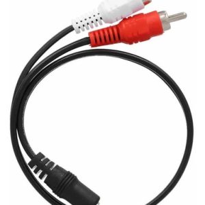 Cable Plus 3.5 A a 2 RCA