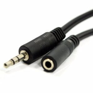 Cable De Audio Alargador Auxiliar Jack 5m