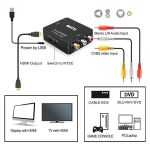 HDMI (in) a RCA (out) Convertidor