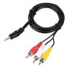 Cable 3 Rca Macho A Jack 3.5