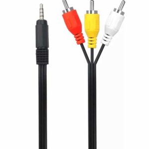 Cable Plug 3.5 A 3 Rca Video 3 A 1 IRT