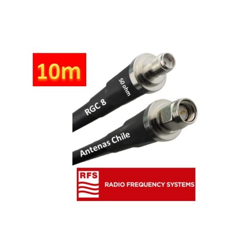 Coaxial LMR400 10 metros Sma M a Sma H