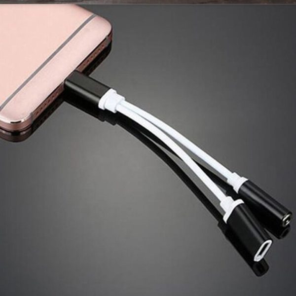 Carga y audio tipo C cable