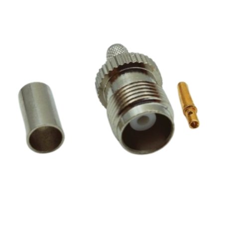 Conector TNC Crimp RG58 LMR195 H