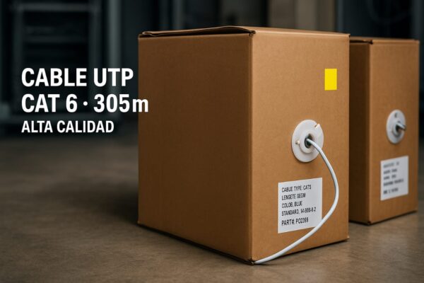 Cable de red FTP categoría 6 cu Multifilar